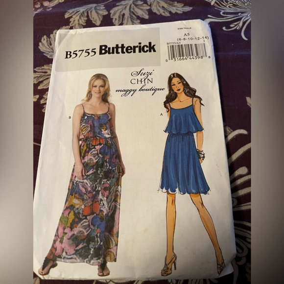 Butterick dress pattern - Picture 1 of 2